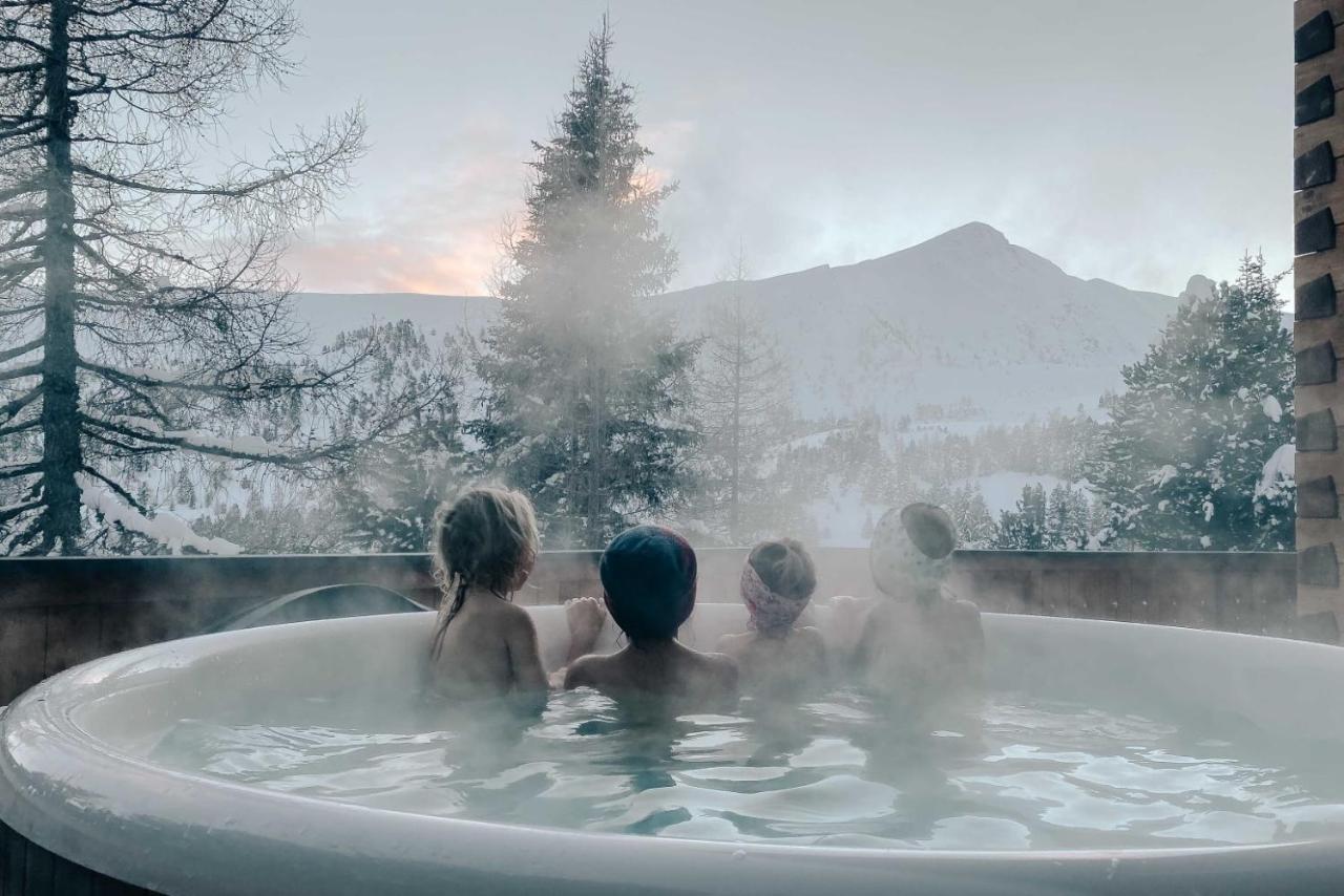 Heidi Chalets Falkert Heidialm - Chalets Bergwinter Patergassen المظهر الخارجي الصورة