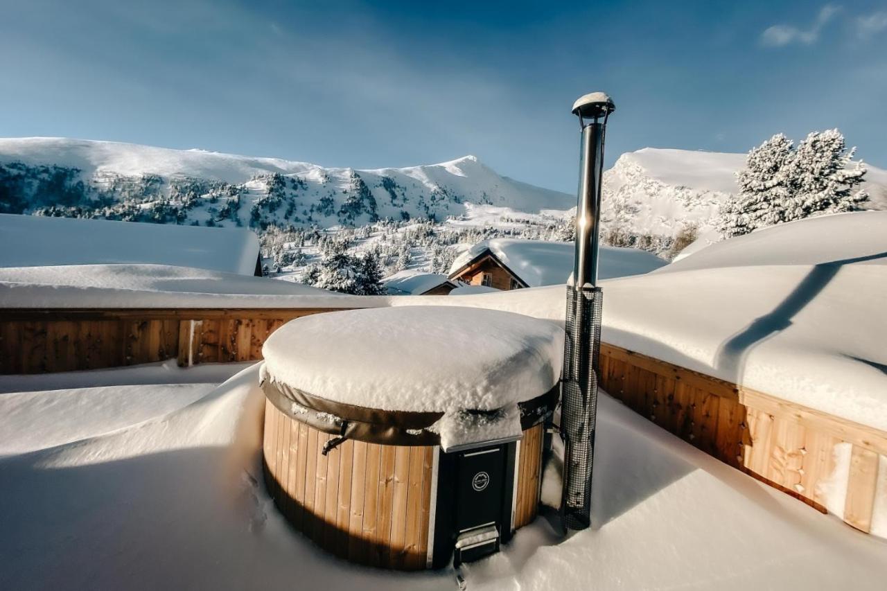 Heidi Chalets Falkert Heidialm - Chalets Bergwinter Patergassen المظهر الخارجي الصورة
